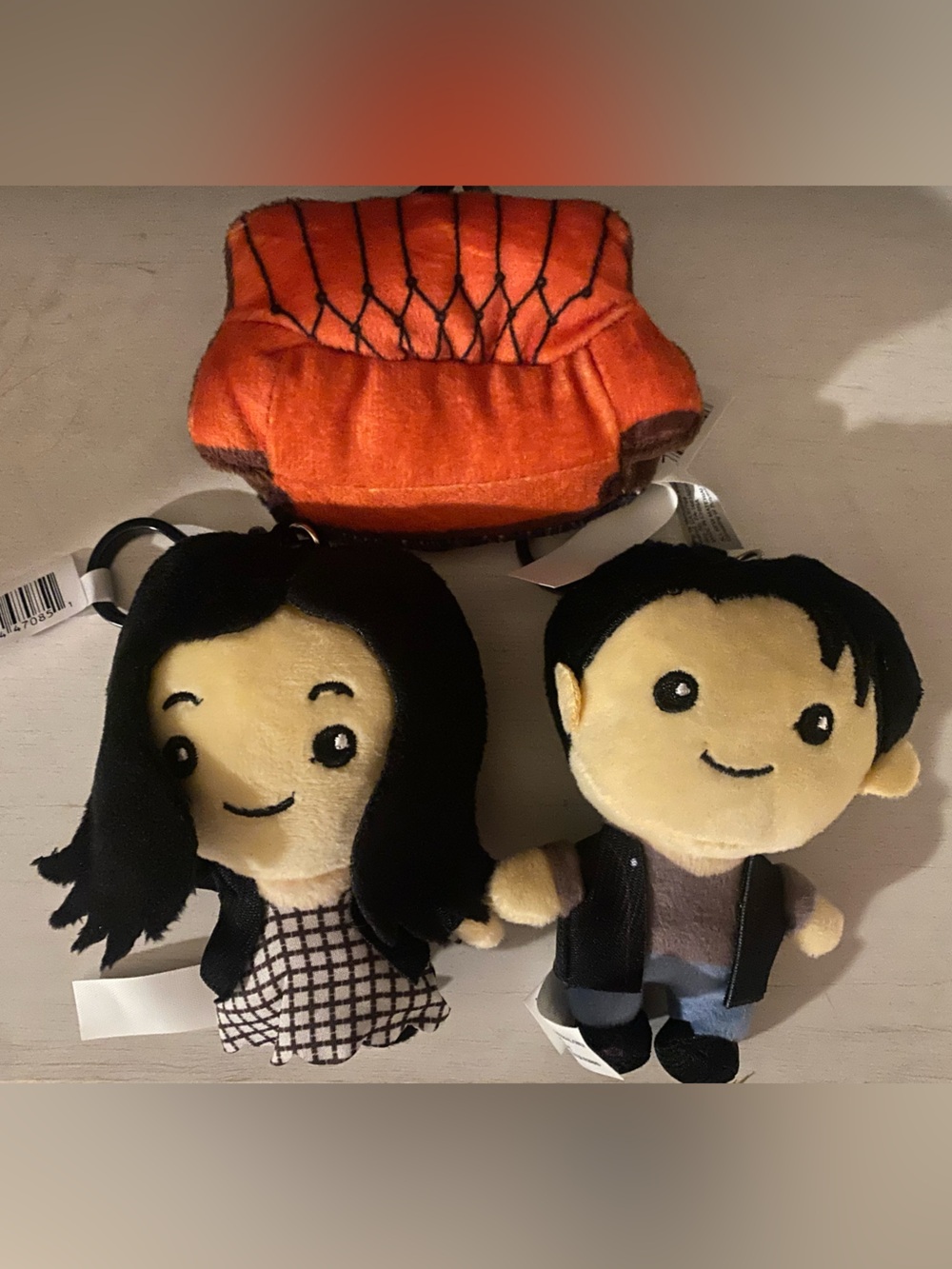 FRIENDS Plush Bag Clips